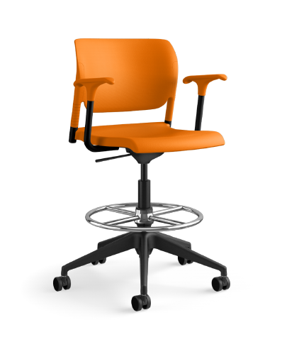 Inflex Plastic Task Stool Armless Inflex Plastic Task Stool Armless