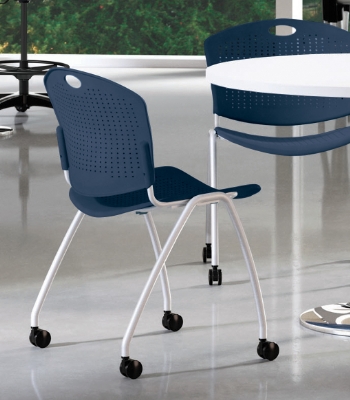 Anytime multipurpose chair, lagoon shell