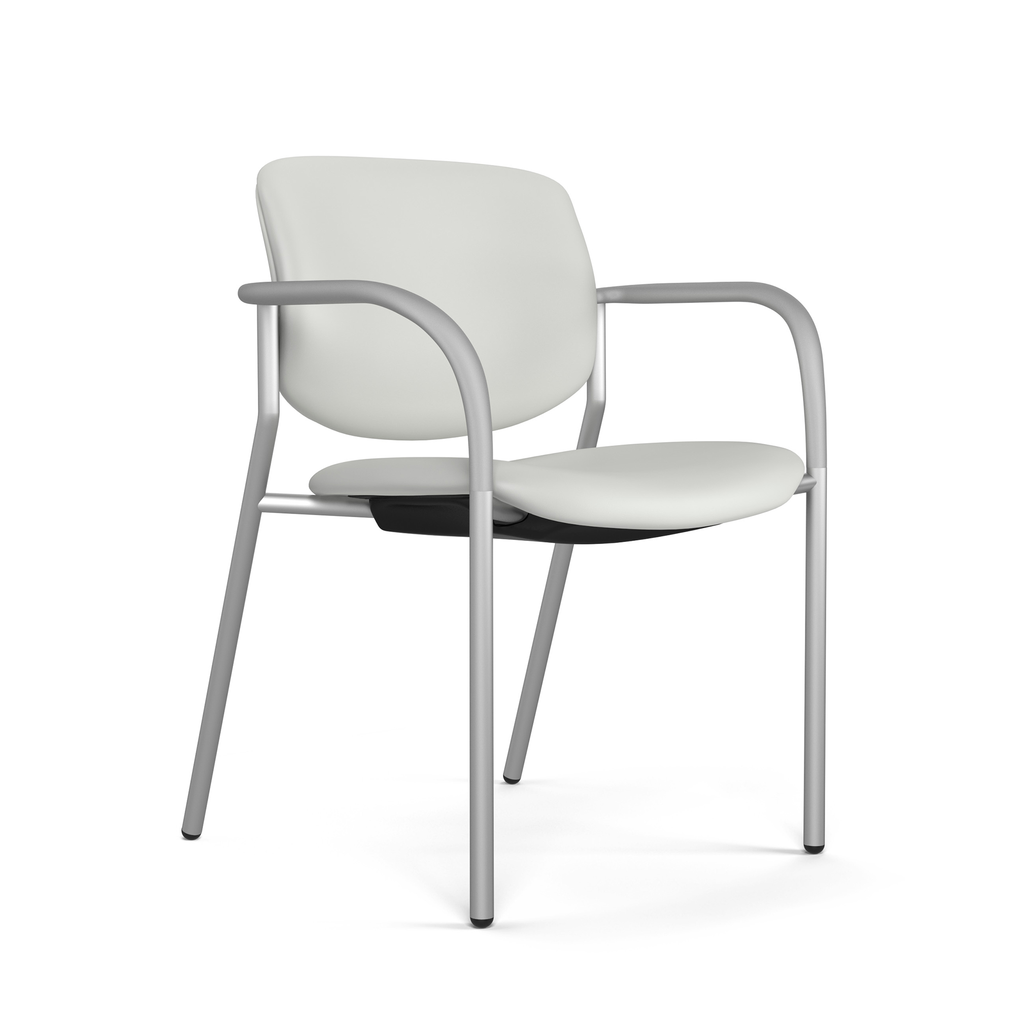 Freelance Side Chair with Arms and Casters