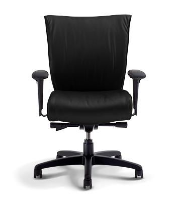 Glove Executive Chair with Fixed Arms