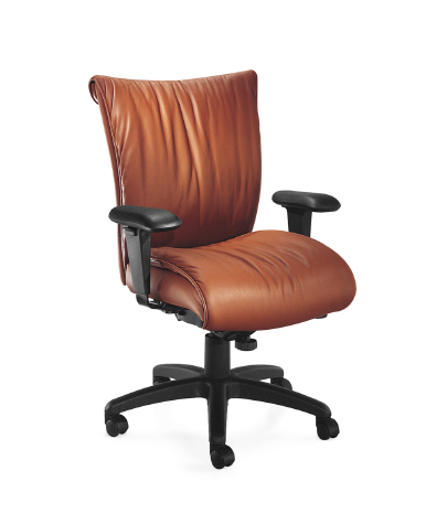 Glove Executive Chair with Fixed Arms