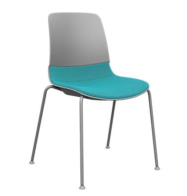 Mika Upholstered Stacking Chair