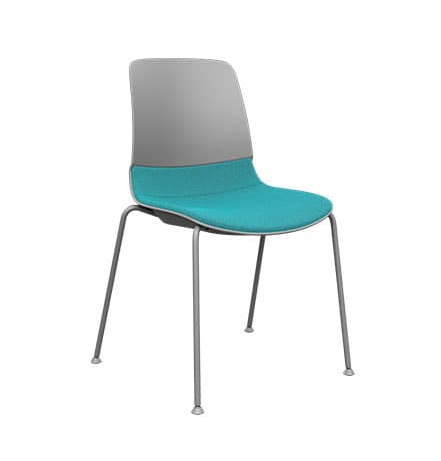 Mika Upholstered Stacking Chair