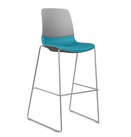 Mika Upholstered Stacking Chair