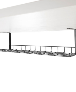 SitOnIt Seating, Accessories, Power and wire management in one! Our Wire Basket for wire management and the 8 receptacle